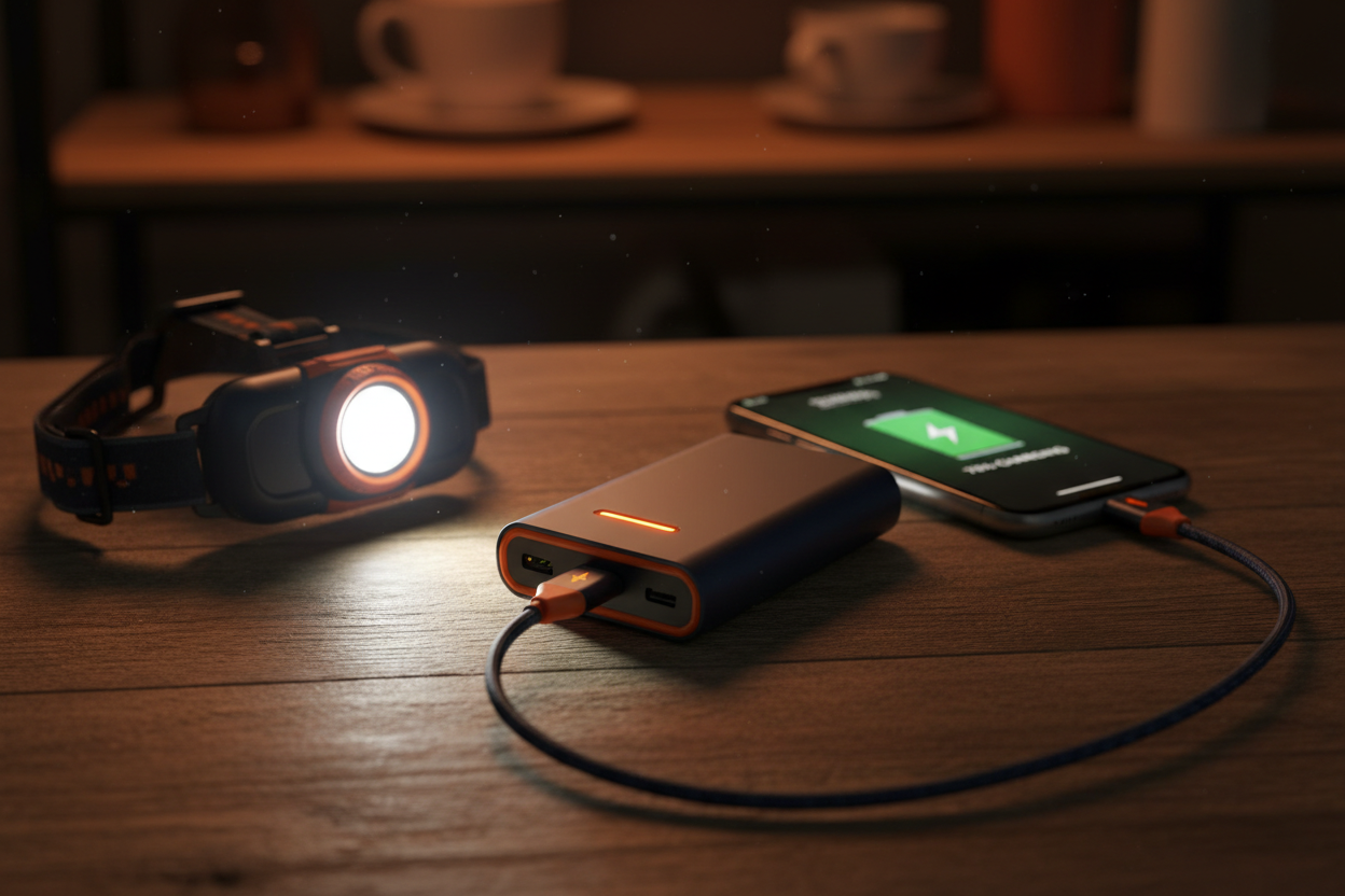 Beredskapspakke Energi 1 – mobil og powerbank